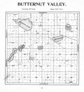 Butternut Valley Township, Armstrong Lake, Dakins Lake, Solberg Lake, Strom Lake, Blue Earth County 1895